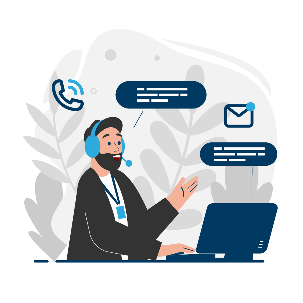 Illustartion zu IT-Support von der Wyna-Informatik in Unterkulm