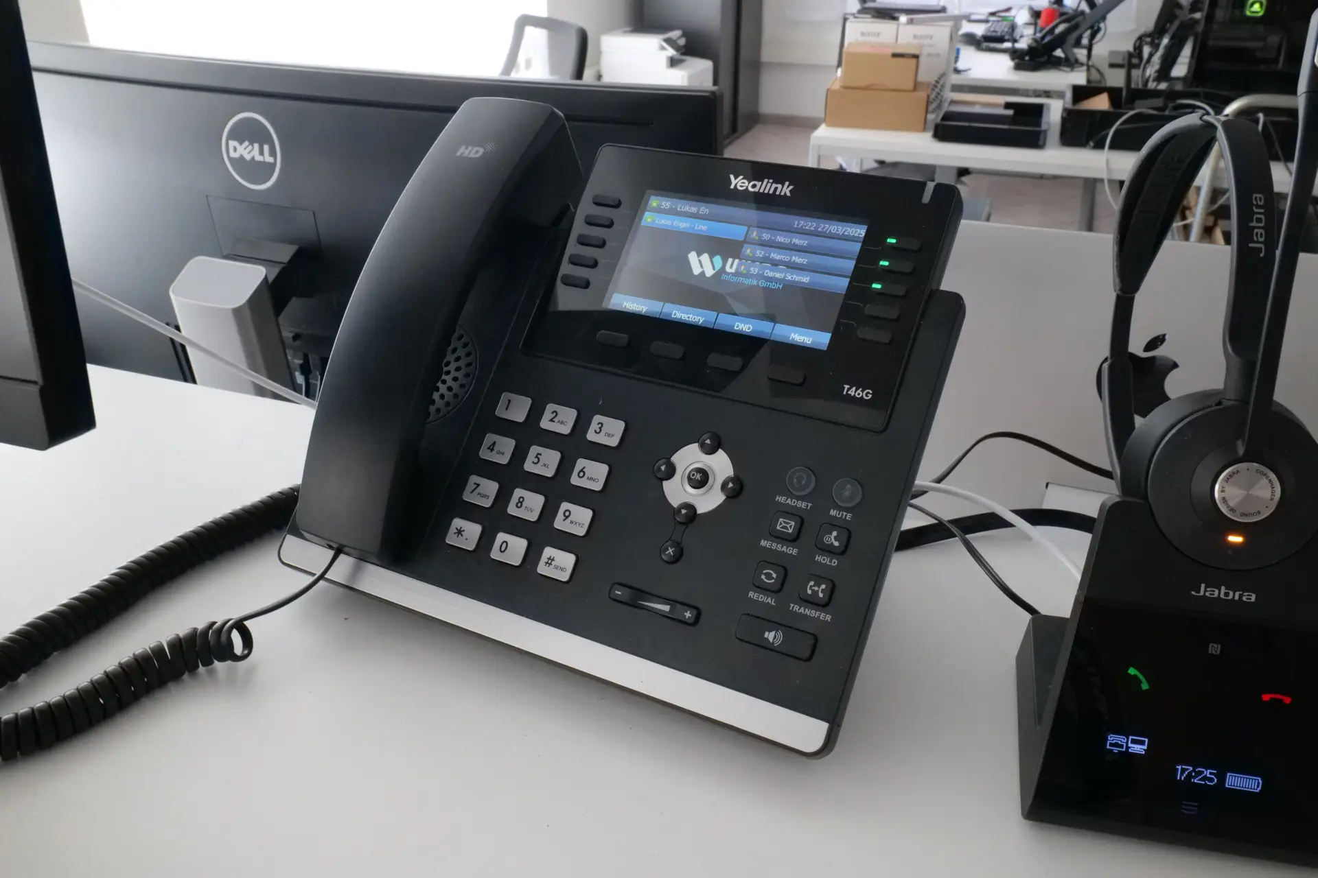 Büro und IT-Infrastruktur von der Wyna-Informatik in Unterkulm